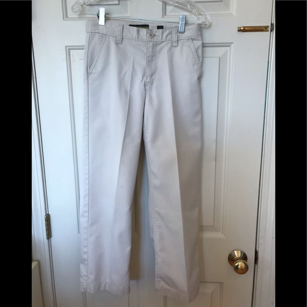 Old Navy Boys Size 12 Plain front Khaki pants